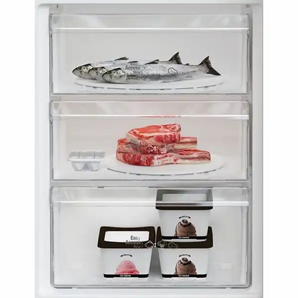 Combina frigorifica ARCTIC AK54305M30MT, 291 l, H 181.3 cm, Clasa F, argintiu