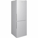 Combina frigorifica CANDY CCE3T618FS, No Frost, 342 l, H 185 cm, Clasa F, argintiu