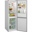 Combina frigorifica CANDY CCE3T618FS, No Frost, 342 l, H 185 cm, Clasa F, argintiu
