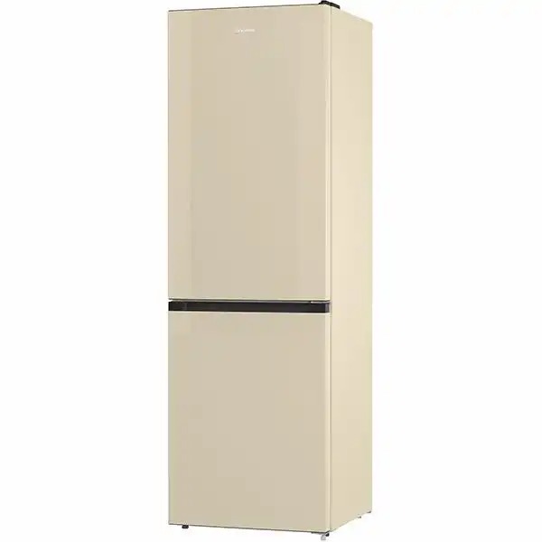 Combina frigorifica GORENJE RK6192EC4, FrostLess, 314 l, H 185 cm, Clasa E, crem