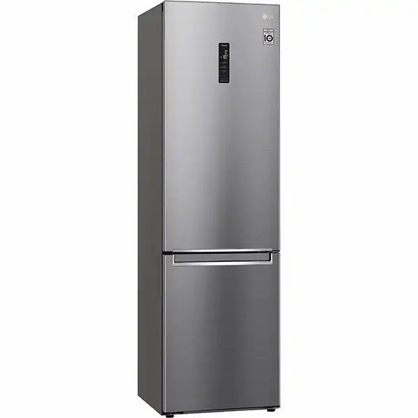 Combina frigorifica LG GBB72PZDMN, No Frost, 384 l, H 203 cm, Clasa E, argintiu