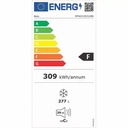 Congelator BEKO RFNE312K31XBN, No Frost, 277 l, H 183.7 cm, Clasa F, inox