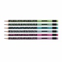 Creioane grafit Kores, design metalic, 6 bucati/set