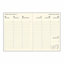 Agenda Artilux, A4, datata, hartie ivory, coperta albastru royal