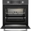 Cuptor incorporabil BEKO BBIM13300ZGCSE, Electric, Autocuratare SteamShine, 72 l, Clasa A, AeroPerfect, gri inchis