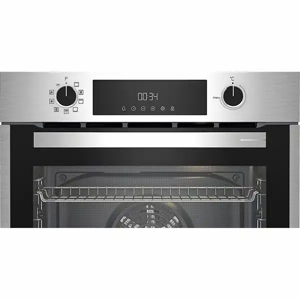 Cuptor incorporabil GRUNDIG GEBM11300XP, Electric, Autocuratare pirolitica, 72 l, HotAero Pro, inox