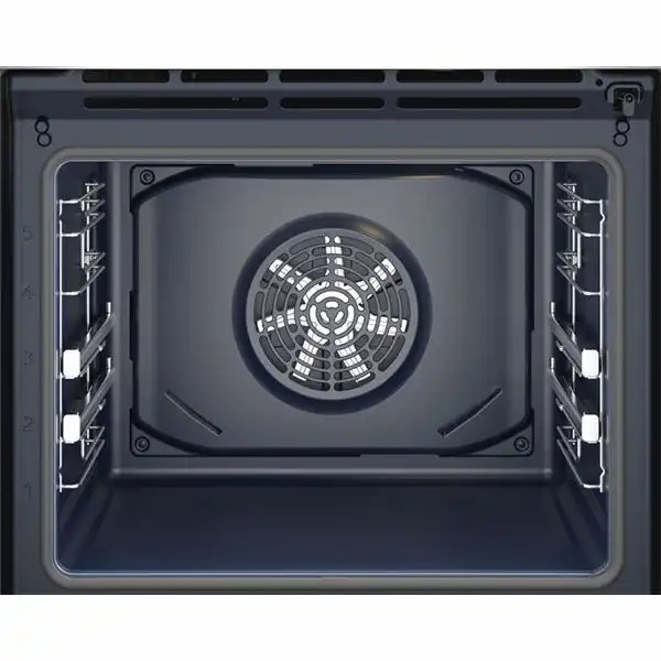 Cuptor incorporabil GRUNDIG GEBM19300BP, Electric, Autocuratare pirolitica, 72 l, Clasa A+, HotAero Pro, negru-inox