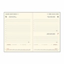 Agenda Artilux, A5, datata, hartie ivory, coperta albastru royal
