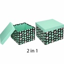 Cutie cadou BBP buline, set 2 cutii, 16 x 16 x 13 mm, 22 x 22 x 16 cm
