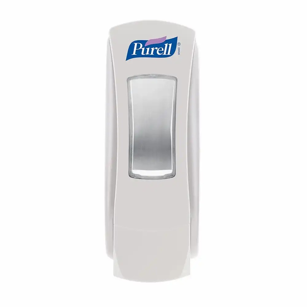 Dispenser Purell, ADX, manual, pentru gel dezinfectant, 1200 ml, alb
