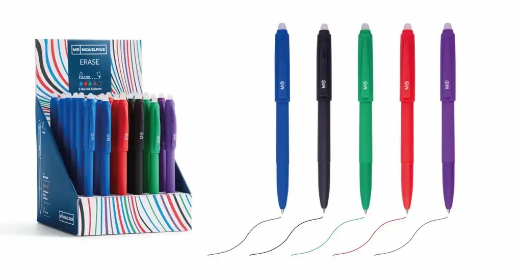 Display pixuri cu mecanism Apli, diverse culori, 36 bucati/set