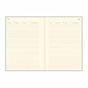 Agenda Furore, A5, nedatata, hartie ivory, albastru