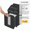 Distrugator automat Fellowes Automax 100M, 100 coli, micro cut