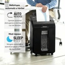 Distrugator automat Fellowes Automax 100M, 100 coli, micro cut