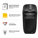 Distrugator de documente Fellowes 60CS, cross-cut, negru