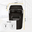 Distrugator de documente, Fellowes, Automax 200C, cross-cut