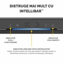 Distrugator documente Fellowes LX200, mini cut, 12 coli, negru