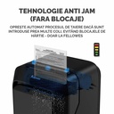 Distrugator documente Fellowes LX210, mini cut, 16 coli, negru
