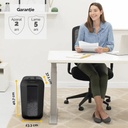 Distrugator documente Fellowes LX65, cross cut, 10 coli, negru