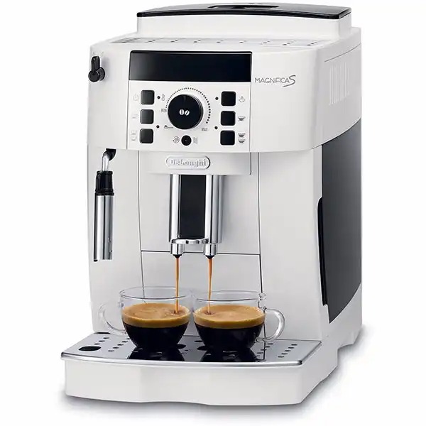 Espressor automat DE LONGHI Magnifica S ECAM 21.117.W, 1.8l, 1450W, alb