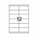 Etichete A-Series, 105 x 48 mm, 1.200 etichete, 100 coli/top