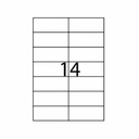 Etichete autoadezive Apli, A4, 105 x 42.4 mm, 1400 bucati, 100 coli/top