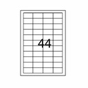 Etichete autoadezive Apli, A4, 48.5 x 25.4 mm, 4400 bucati, 100 coli/top