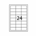 Etichete autoadezive Apli, A4, 64.6 x 33.8 mm, 2400 bucati, 100 coli/top
