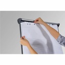 Flipchart magnetic Legamaster, Universal Triangle, 105x68 cm