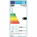 Aragaz BEKO FSM62320TXD, 4 arzatoare, Gaz + Electric, L 60 cm, Grill, inox