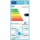 Aspirator fara sac BEKO VCO32801AR, 1.8l, 800W, 76dB, rosu-negru