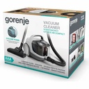 Aspirator fara sac GORENJE G Force Air Compact VCEA01GACWCY, 2.2l, 800W, 83dB, alb-gri