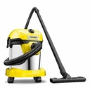 Aspirator fara sac KARCHER WD 2 1.628-050.0, 15l, 1000W, galben-argintiu