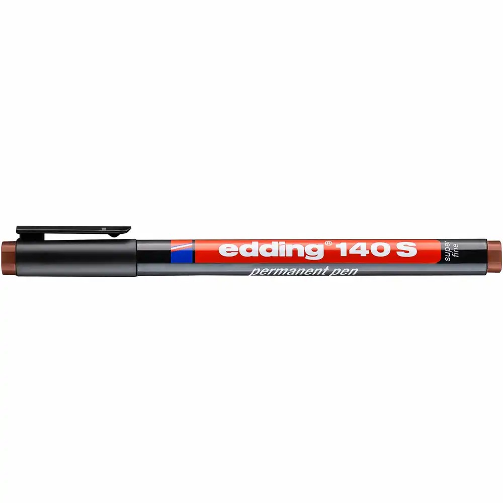 Marker Edding 140 OHP, permanent, varf 0.3 mm, maro
