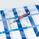 Marker nepermanent Edding OHP 152, varf rotund, 1.0 mm, rosu