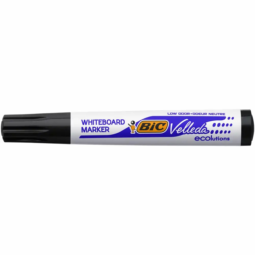 Marker tabla BIC, ECO Velleda 1701, rotund 1.5 mm, scriere neagra