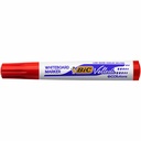 Marker tabla BIC, ECO Velleda 1701, rotund 1.5 mm, scriere rosie