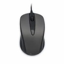 Mouse cu fir MediaRange, 3 butoane optic, black/grey