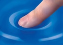 Mouse pad ergonomic cu gel Fellowes Crystal, albastru