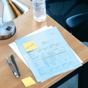 Notite adezive, Post-it, 76 x 76 mm, 100 file, galben