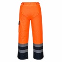 Pantaloni HiVis Contrast Captusiti Portocaliu/Negru XL