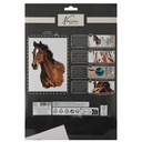Pictura pe numere Creative Craft, 33x23 cm, model horse