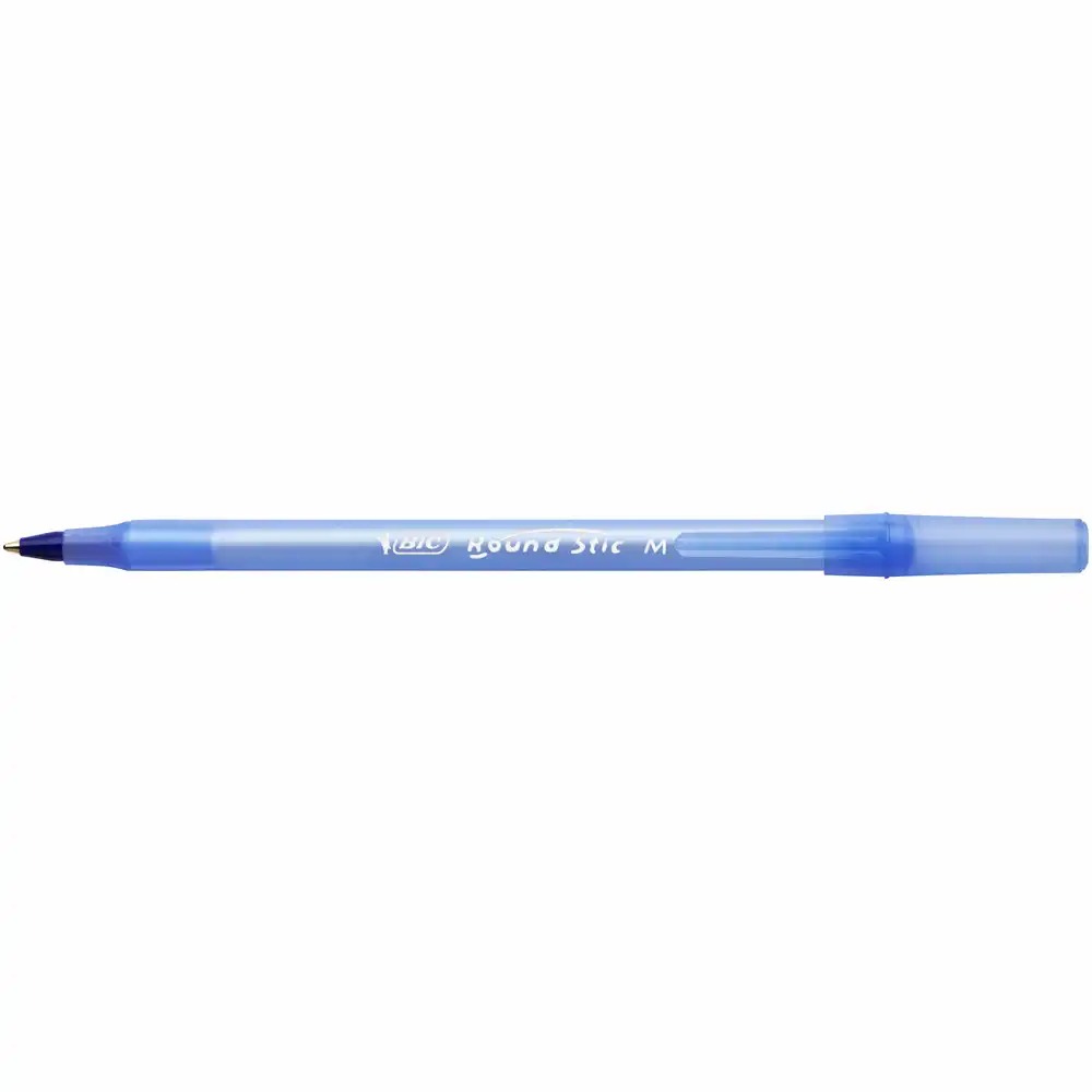 Pix fara mecanism BIC, Round Stic, 1.0 mm, scriere albastra