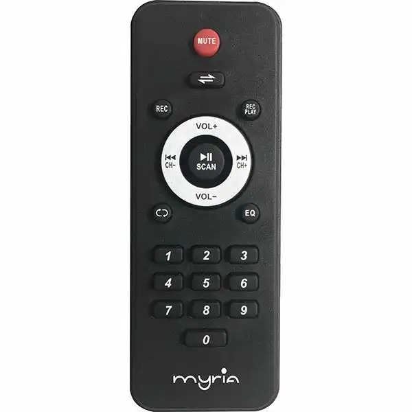 Boxa portabila cu microfon Wireless MYRIA MY2613, Bluetooth, USB, Radio FM, negru