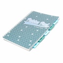 Caiet A4 cu spira si separatoare Pukka Pads PBG, 200 file, matematica, verde
