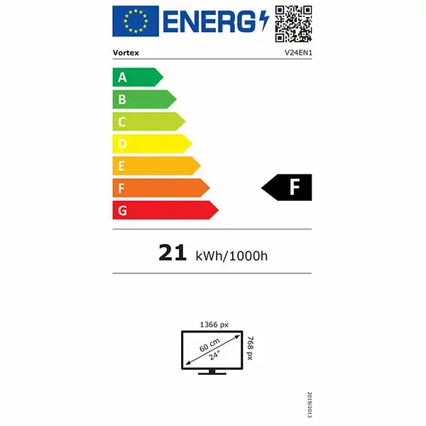 Televizor LED VORTEX V24EN1, HD, 61cm