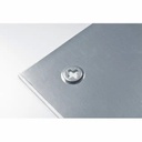 Tabla magnetica din sticla Legamaster, 100 x 150 cm, alba