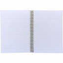 Caiet B5 cu spira Pukka Pads Metallic dictando, 200 pagini