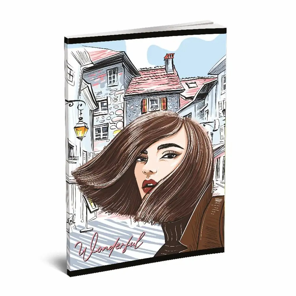 Caiet Lux, A5, 52 de file, dictando, diverse modele