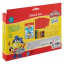 Set creativ Creative Craft, 20 piese, 6 sabloane si 14 culori